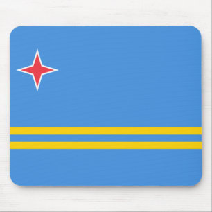 Flag of Aruba Mouse Pad