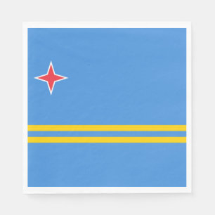 Flag of Aruba Napkin