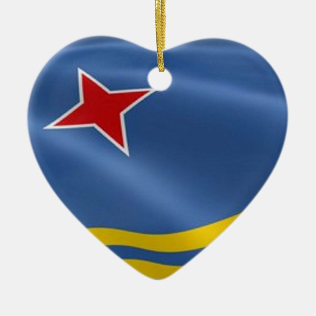 Flag of Aruba Ornament (Front)
