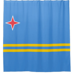 Flag of Aruba Shower Curtain