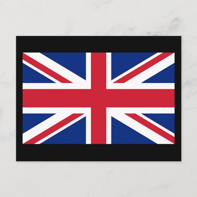 Flag of Ascension Island Postcard (Front)