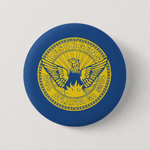 Flag of Atlanta, Georgia Button