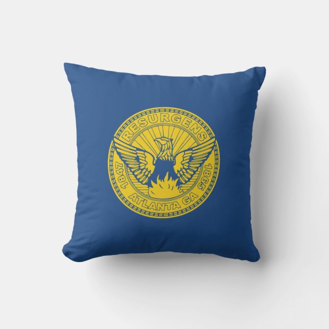 Flag of Atlanta, Georgia Cushion (Front)