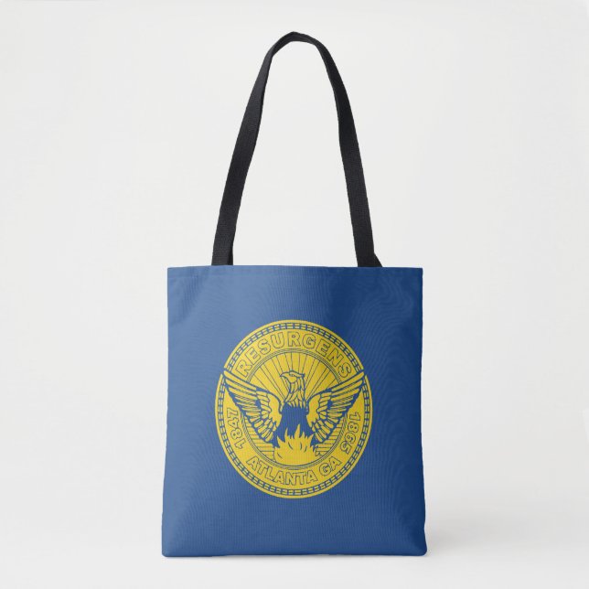 Flag of Atlanta, Georgia Tote Bag (Front)