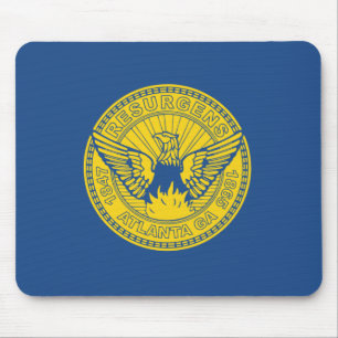Flag of Atlanta (Georgia, USA) Mouse Pad