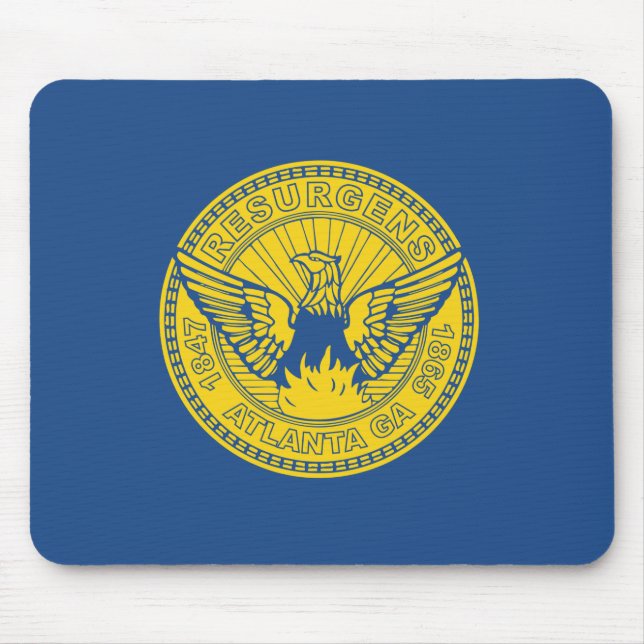 Flag of Atlanta (Georgia, USA) Mouse Pad (Front)