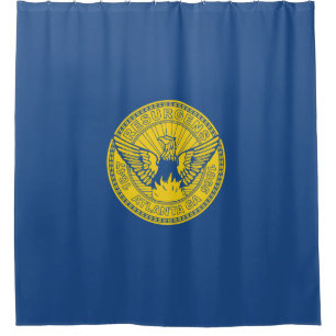 Flag of Atlanta (Georgia, USA) Shower Curtain