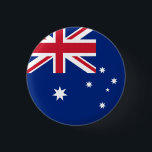 Flag of Australia 3 Cm Round Badge<br><div class="desc">Flag of Australia</div>