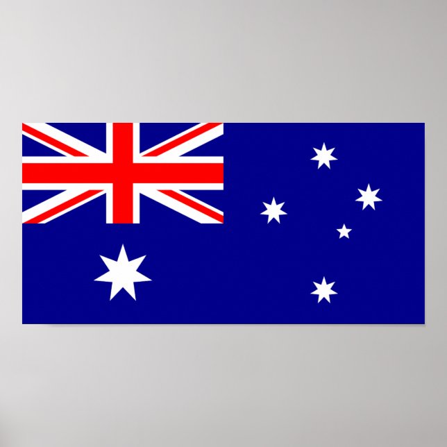 Flag of Australia - Australian Flag Poster (Front)