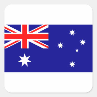 Flag of Australia - Australian Flag Square Sticker