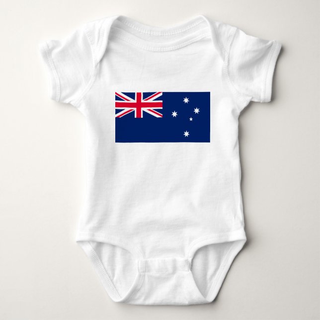 Flag of Australia Baby Bodysuit (Front)