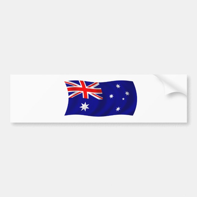 Flag of Australia Bumper Sticker (Front)