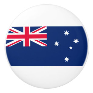 Flag of Australia Ceramic Knob