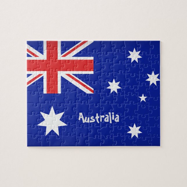 Flag of Australia Jigsaw Puzzle (Horizontal)