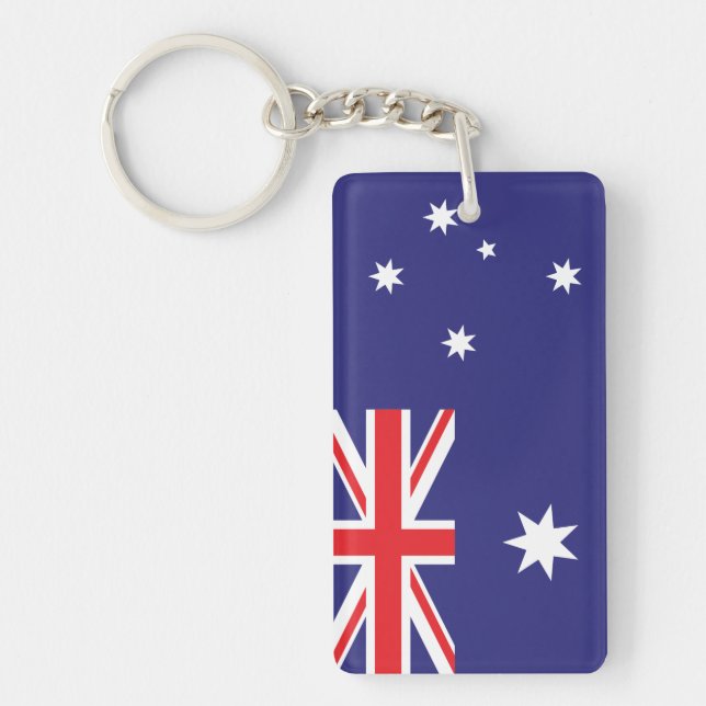 Flag of Australia Key Ring (Front)
