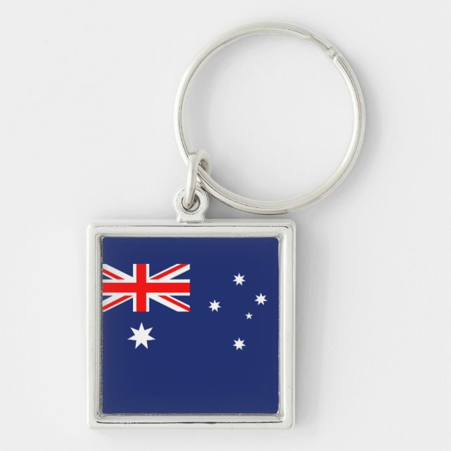 Flag of Australia Key Ring (Front)
