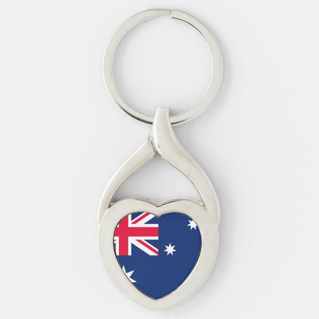 Flag of Australia Key Ring (Front)