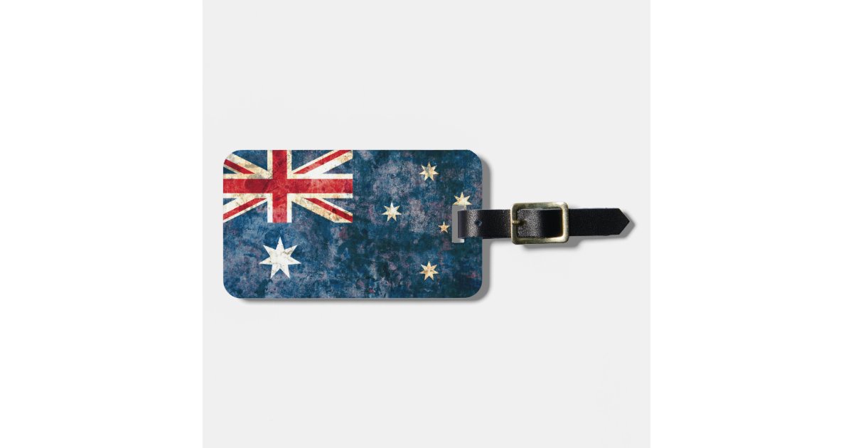 Flag of Australia Luggage Tag Zazzle