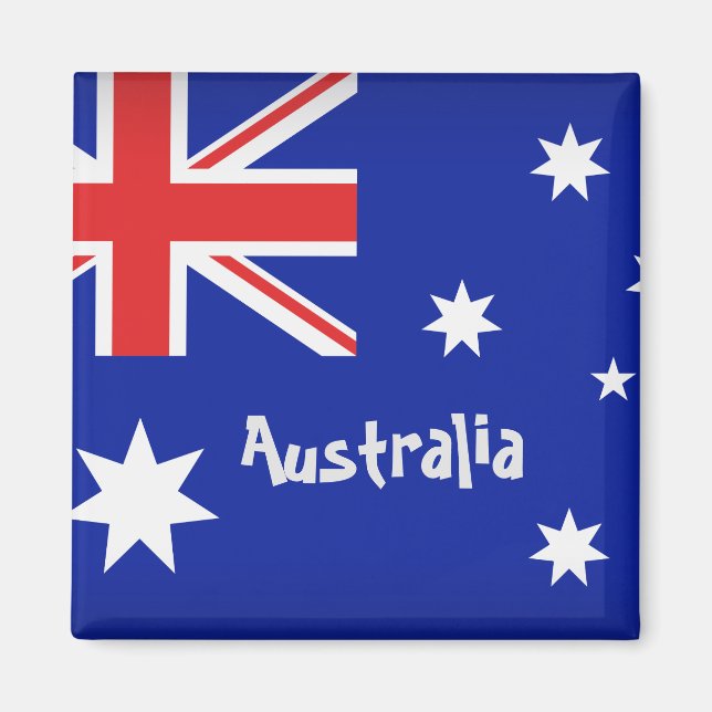 Flag of Australia Magnet (Front)