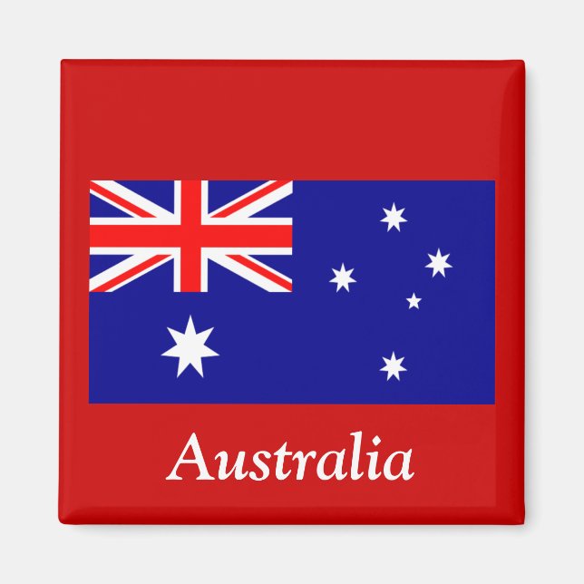 Flag of Australia Magnet (Front)