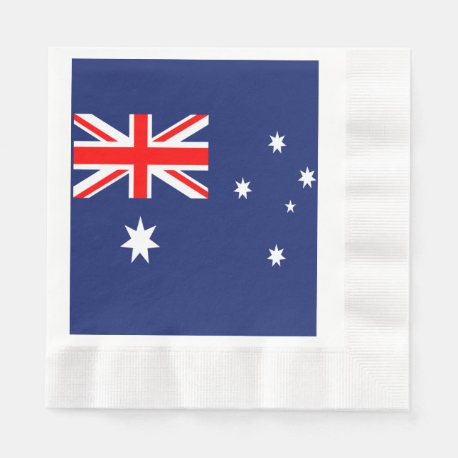 Flag of Australia Napkin (Front)