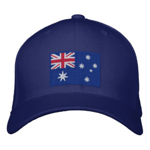 Flag of Australia Personalised Embroidered Hat