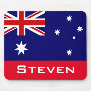 Flag of Australia Personalised Mouse Pad