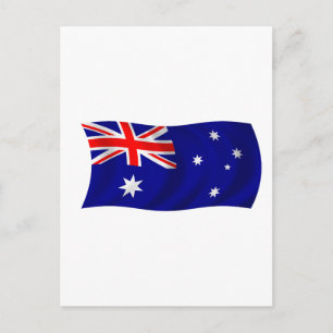 Flag of Australia Postcard