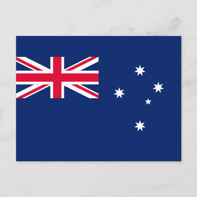 Flag of Australia Postcard (Front)