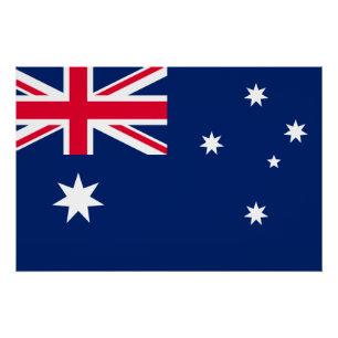 Flag of Australia Poster