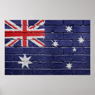 Flag of Australia Poster