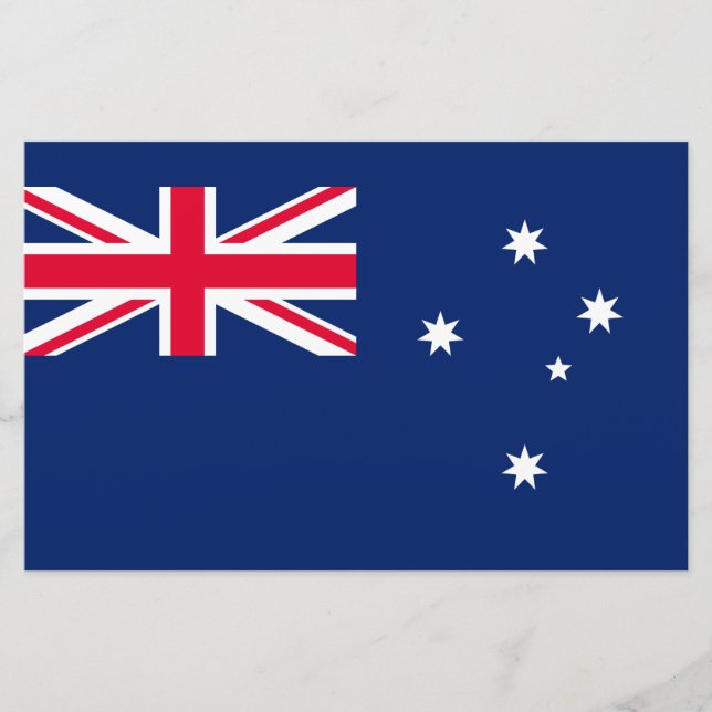 Flag of Australia Stationery (Front)