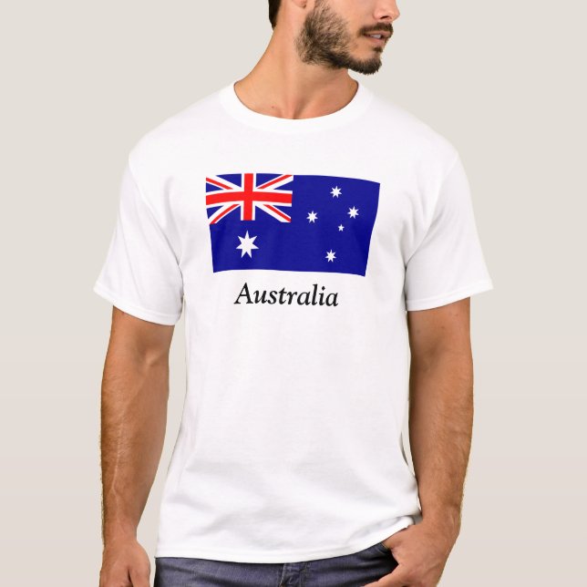 Flag of Australia T-Shirt (Front)