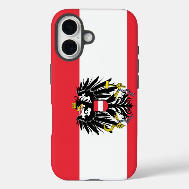 Flag of Austria / Austrian flag Case-Mate iPhone Case (Back)