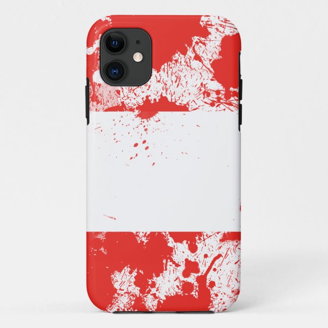 Flag of Austria Case-Mate iPhone Case (Back)