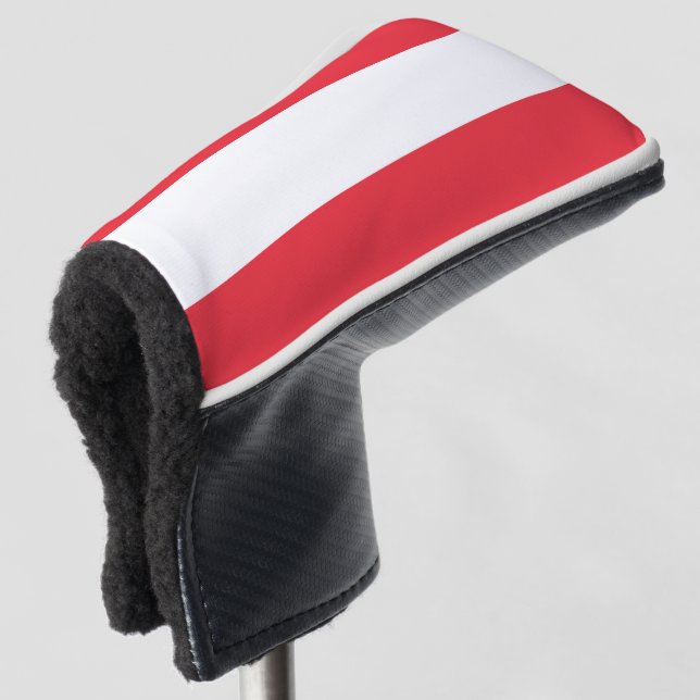 Flag of Austria Golf Head Cover (3/4 Front)