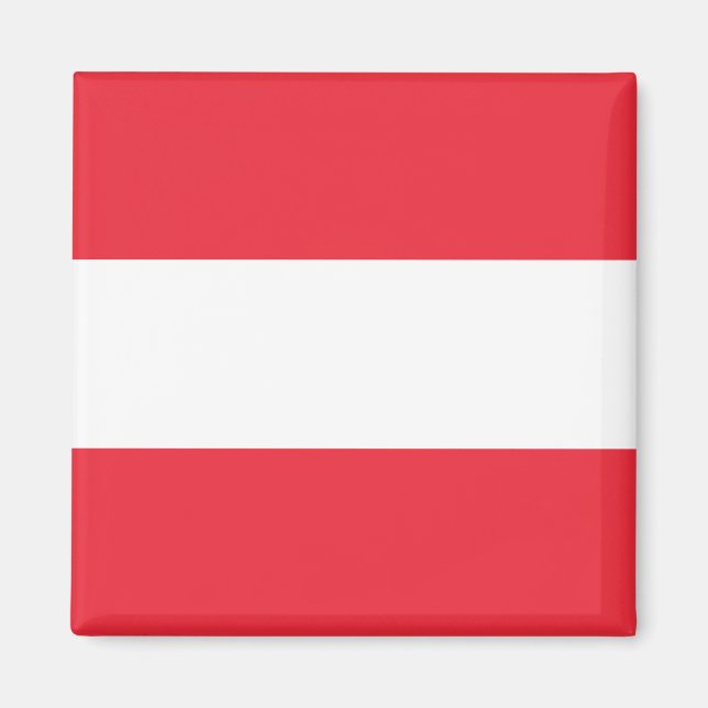 Flag of Austria Magnet (Front)