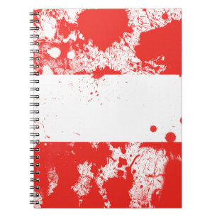Flag of Austria Notebook