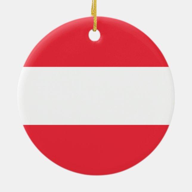Flag of Austria Ornament (Back)