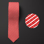 Flag of Austria Pattern Tie<br><div class="desc">Flag of Austria Pattern Necktie highlights the national colours of the country from a distance by employing a clever angled design. Upon closer inspection,  the seamless repeatable pattern of tiny flags showcases the country's national banner in an aesthetically pleasing way.</div>