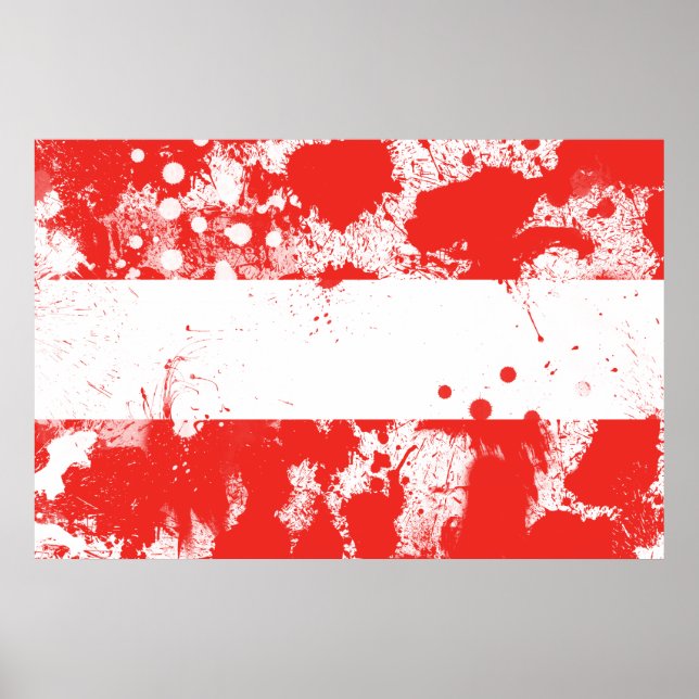 Flag of Austria Poster (Front)