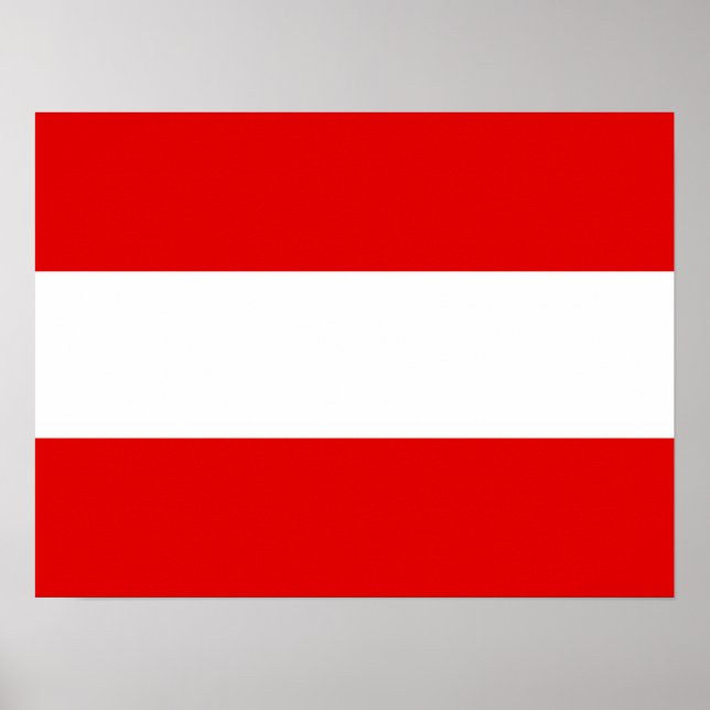 Flag of Austria Poster (Front)