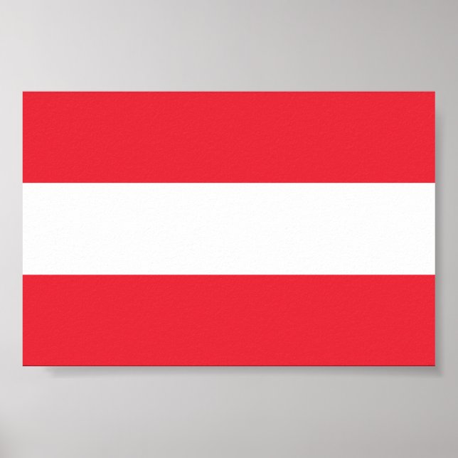 Flag of Austria Poster (Front)