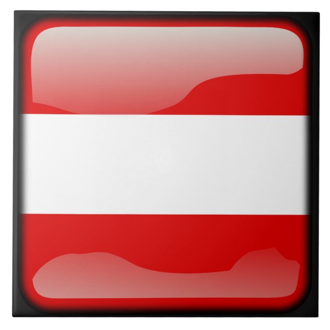 Flag of Austria Tile (Front)
