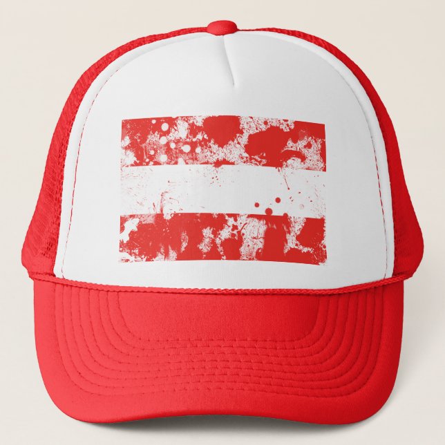 Flag of Austria Trucker Hat (Front)