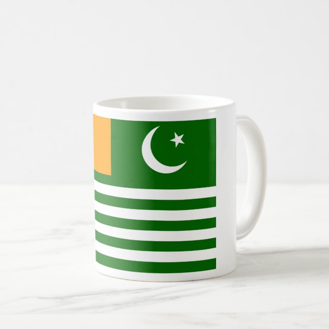 Flag of Azad Kashmir Coffee Mug (Front Right)