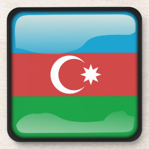 Flag of Azerbaijan Coaster