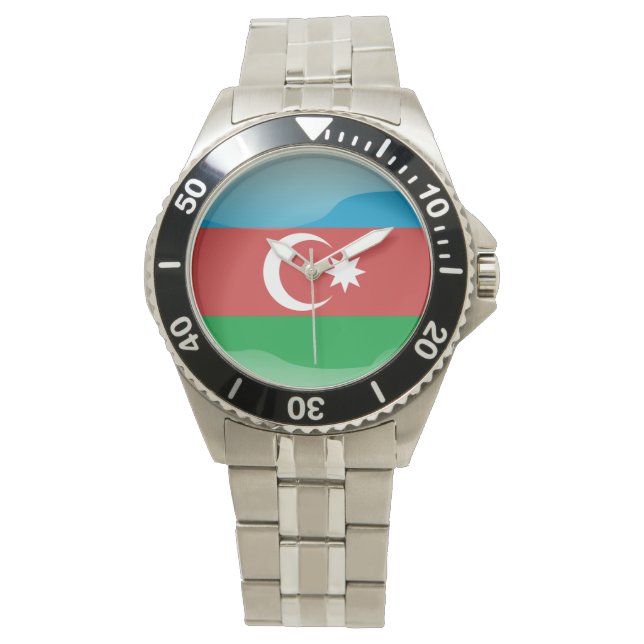 Flag of Azerbaijan Watch (Front)