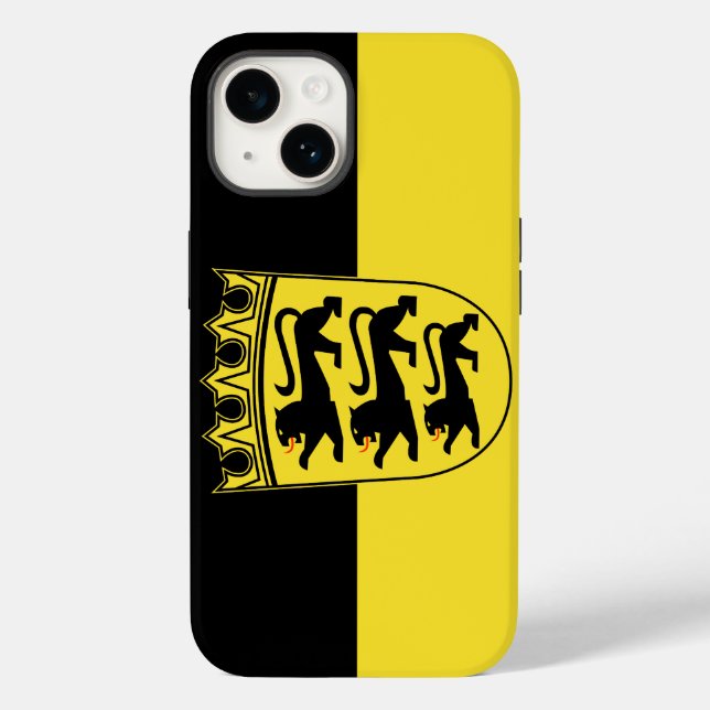 Flag of Baden-Württemberg  Case-Mate iPhone Case (Back)