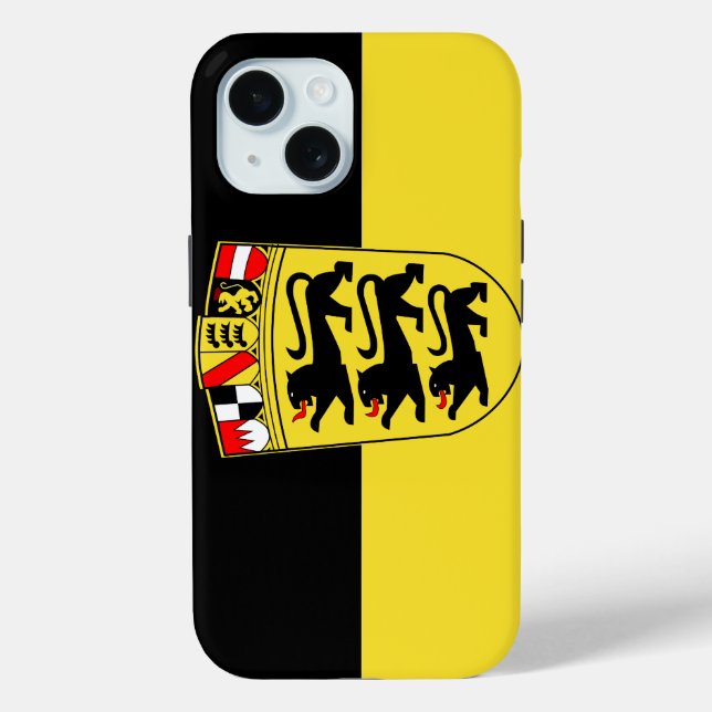 Flag of Baden-Württemberg  Case-Mate iPhone Case (Back)